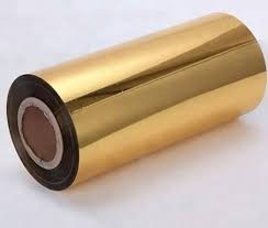 رول متالایز طلایی و نقره ای پت PET