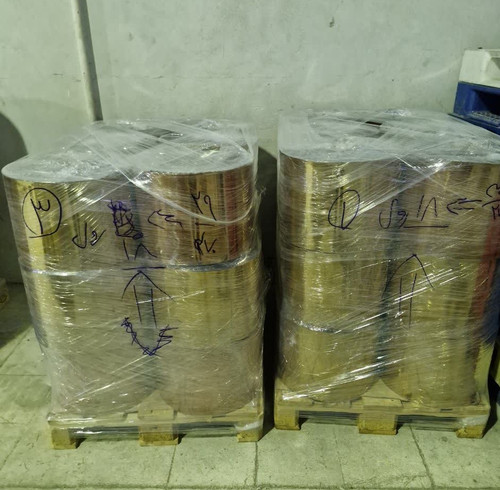 رول متالایز طلایی و نقره ای پت PET